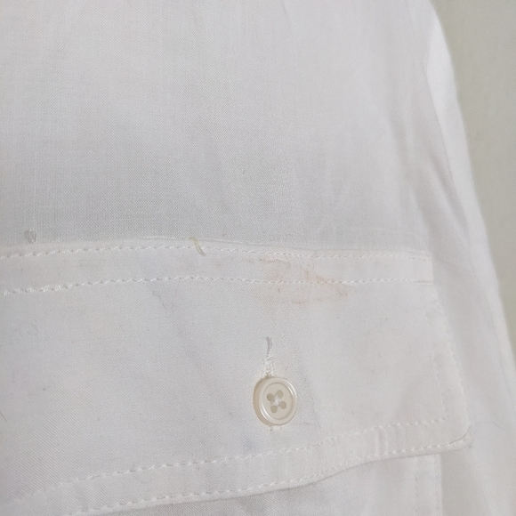 GAP Maternity Top white size large - Picture 2 of 4